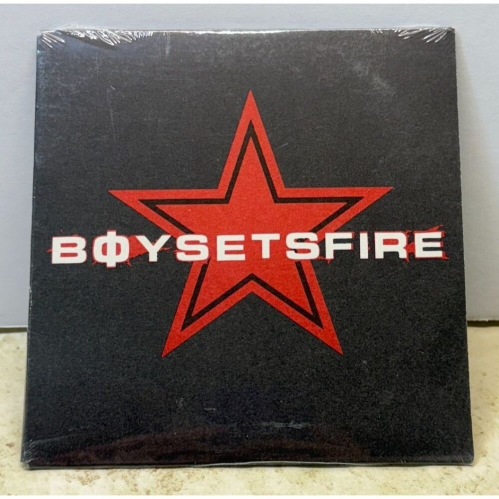 BoySetsFire Live For Today EP CD Promo Punk Release the Dogs Handful Redemption